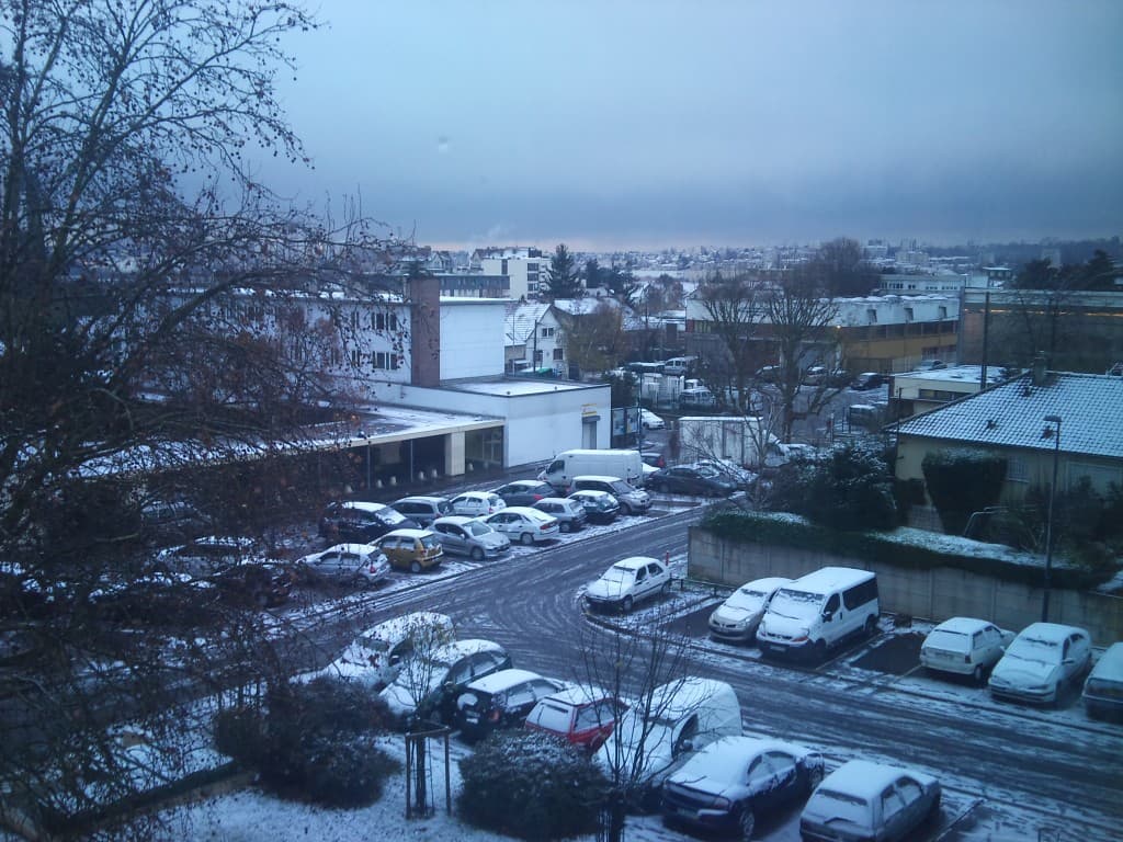 Petite couche de neige (08h50) - 2