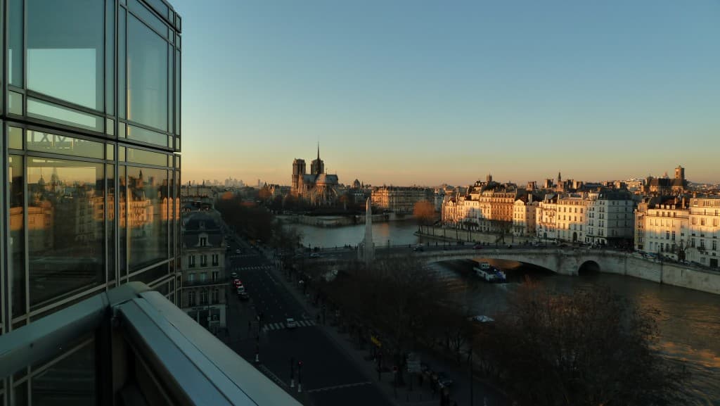 Reflet de verre