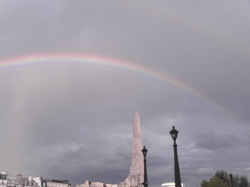 st Geneviève et les arcs en ciel