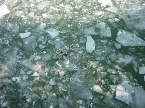 VELIB' SUR GLACE