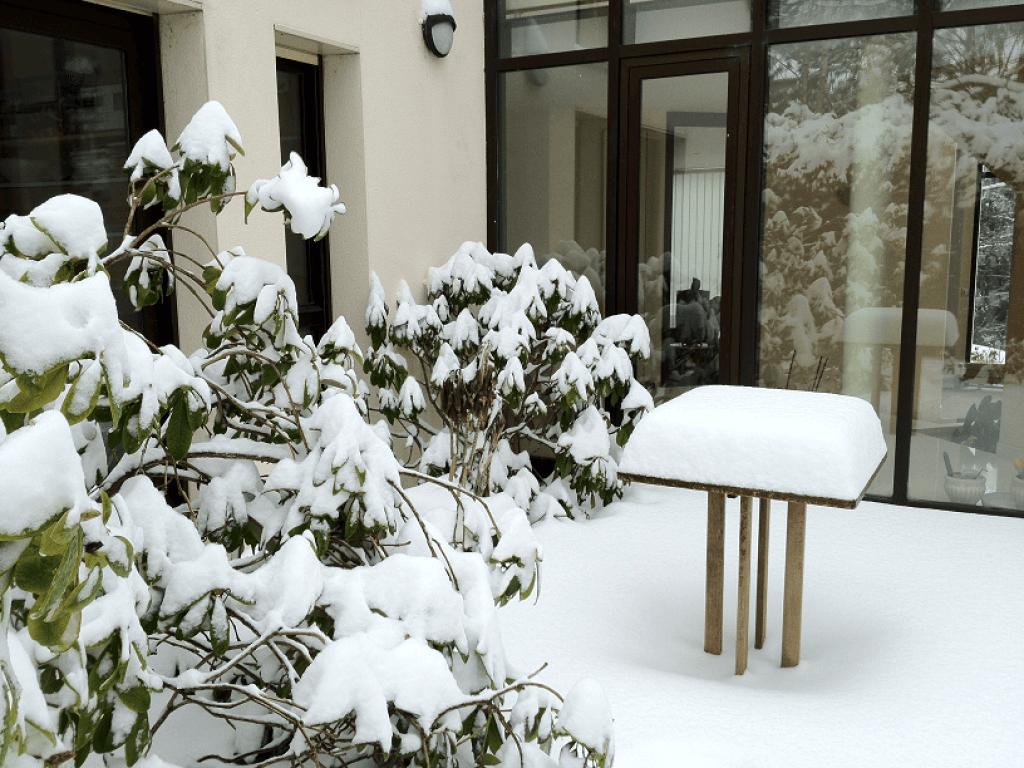 20 cm de neige, 25 par endroits