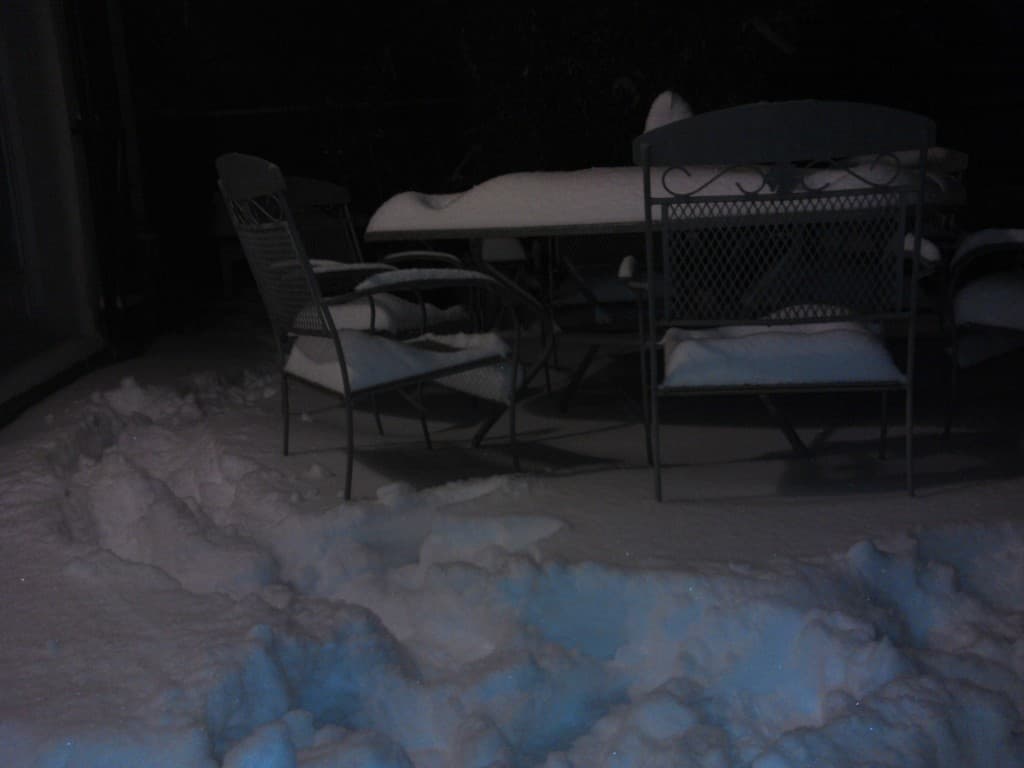 23 cm sur le sud du Val d'oise !