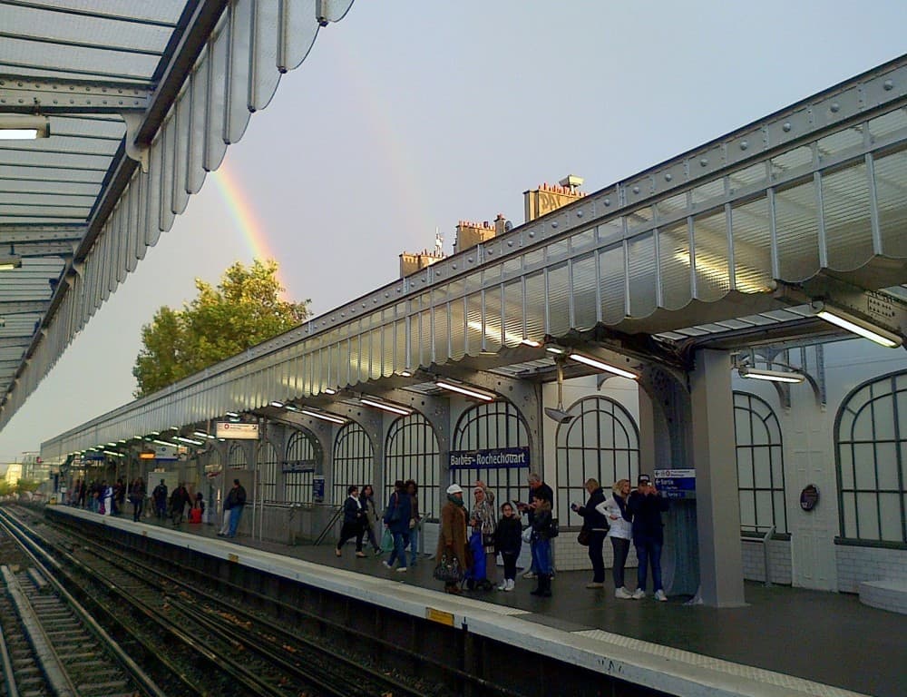 Arc en ciel à Barbès