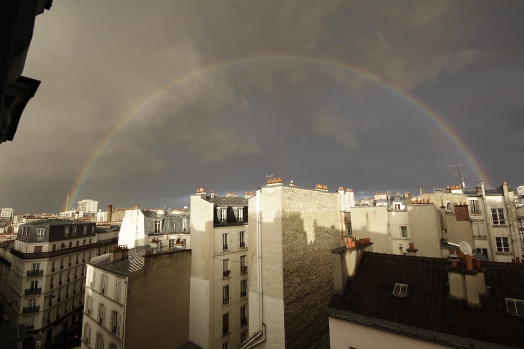 arc en ciel plein cadre