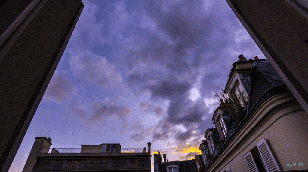 Arrivée Pluie