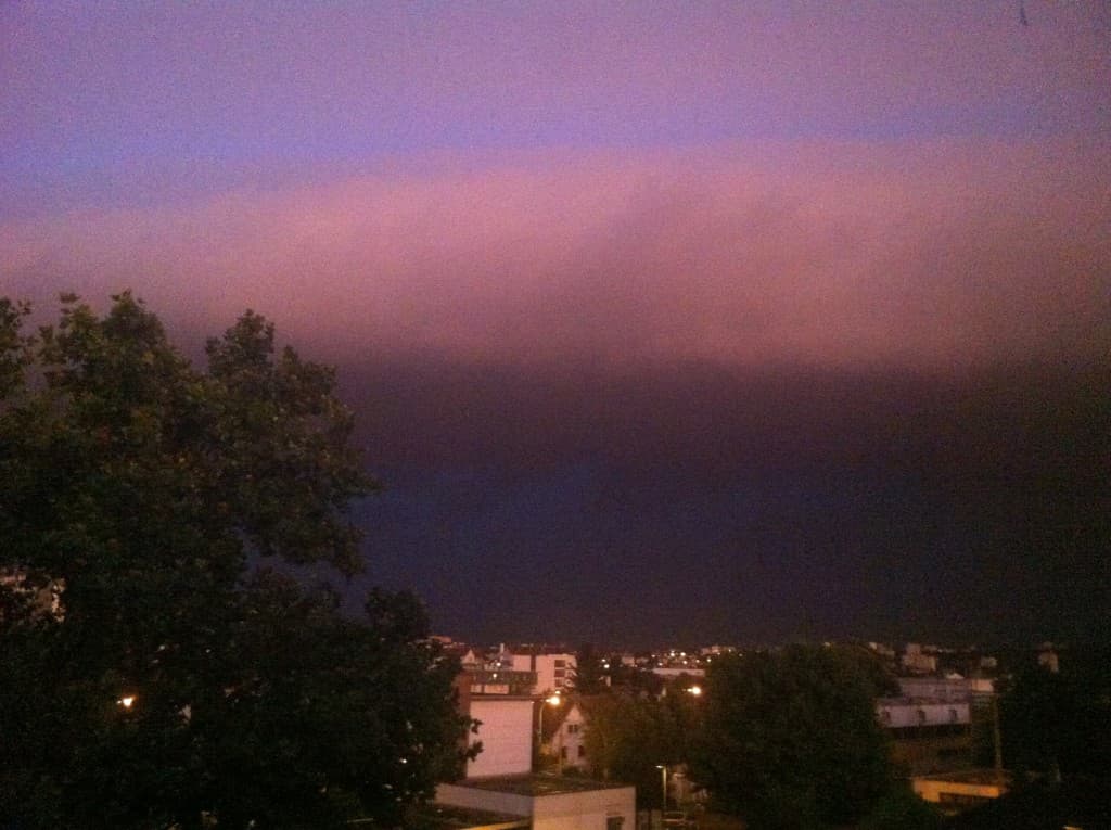 Avant les orages