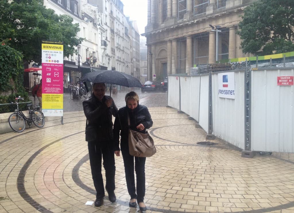 averse soudaine vers 17h !
