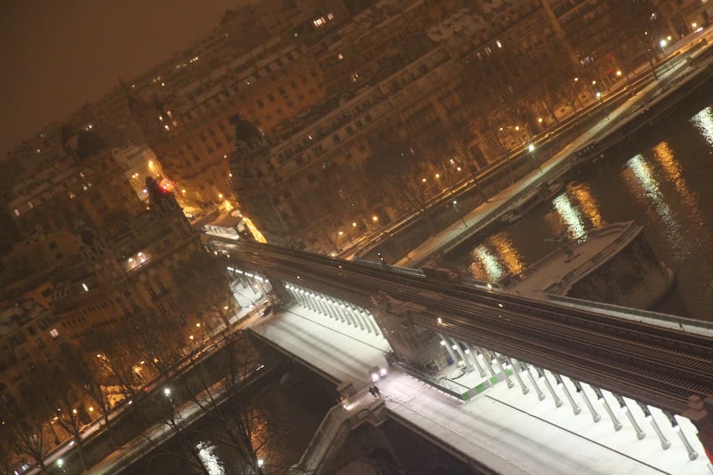 Birhakeim sous la neige.