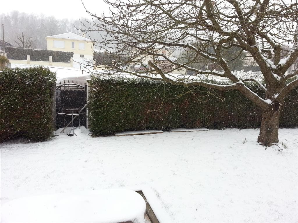 Chute de neige, 16h00, Maule