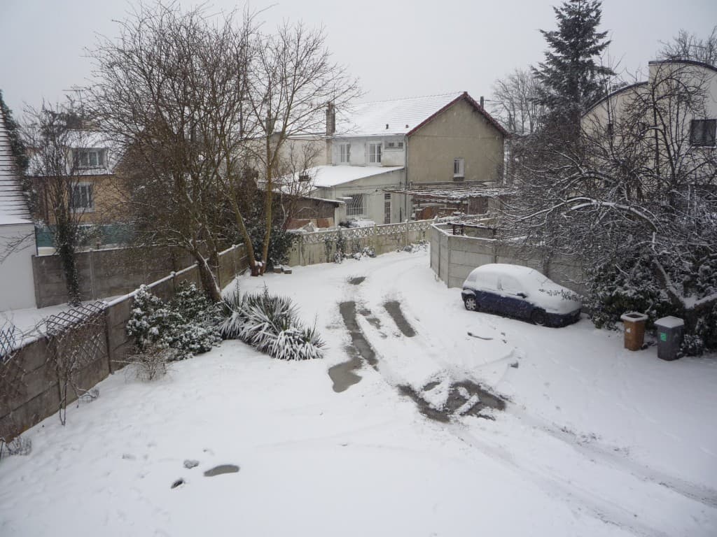 Chutes de neige tardive !
