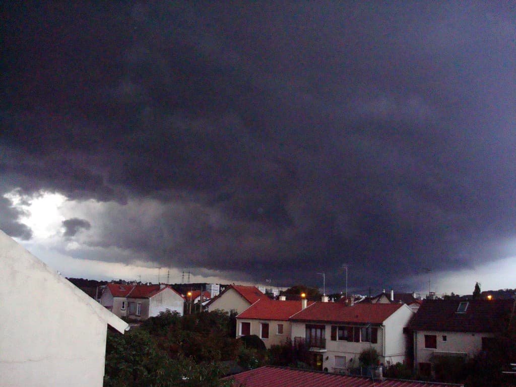 ciel de Gagny ce soir 19h35