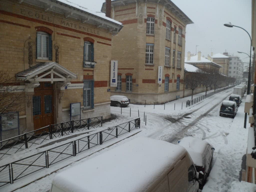 Clichy sous la neige