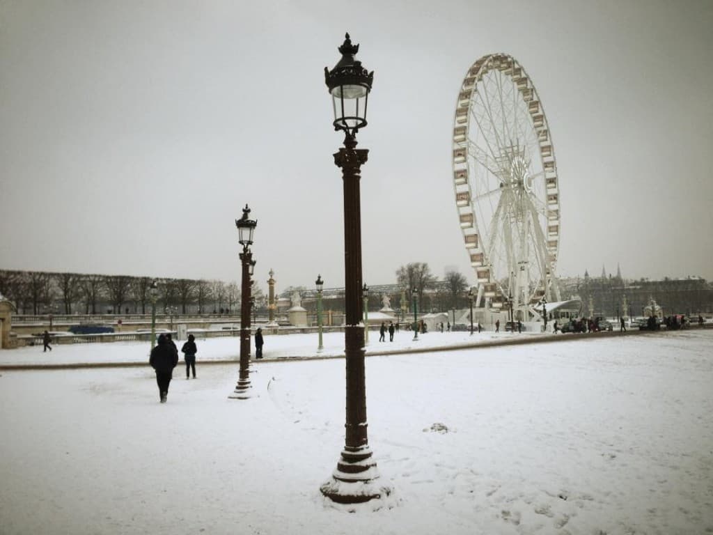 Concorde sous la Neige