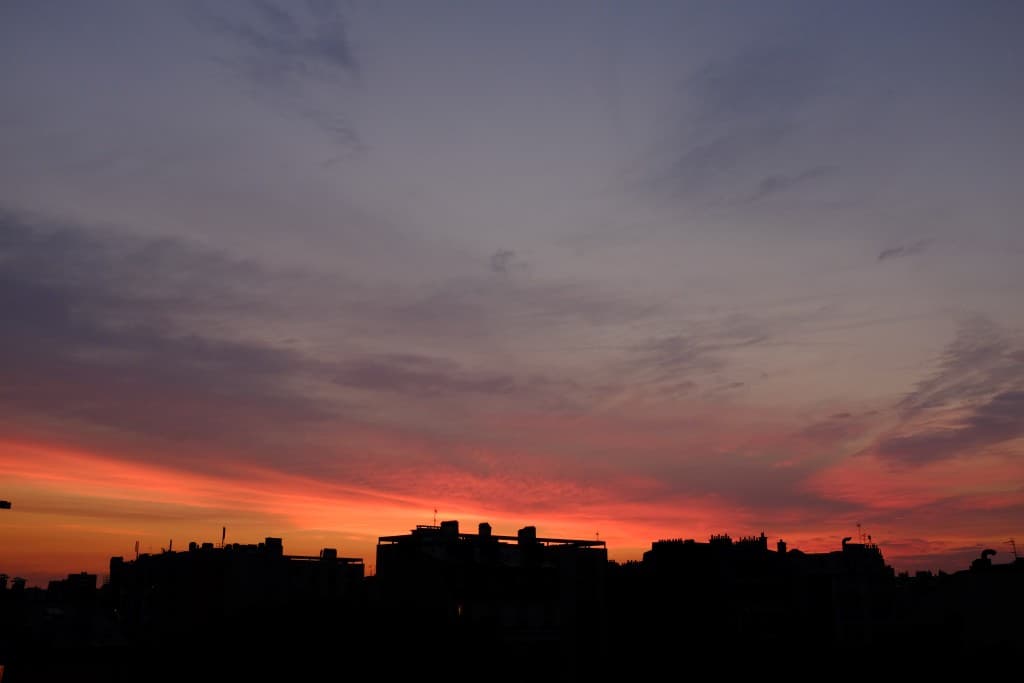 coucher de soleil 22h00