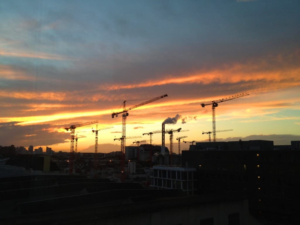 Coucher sur les docks