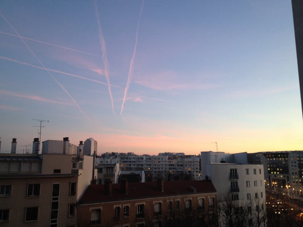 Crépuscule aérien