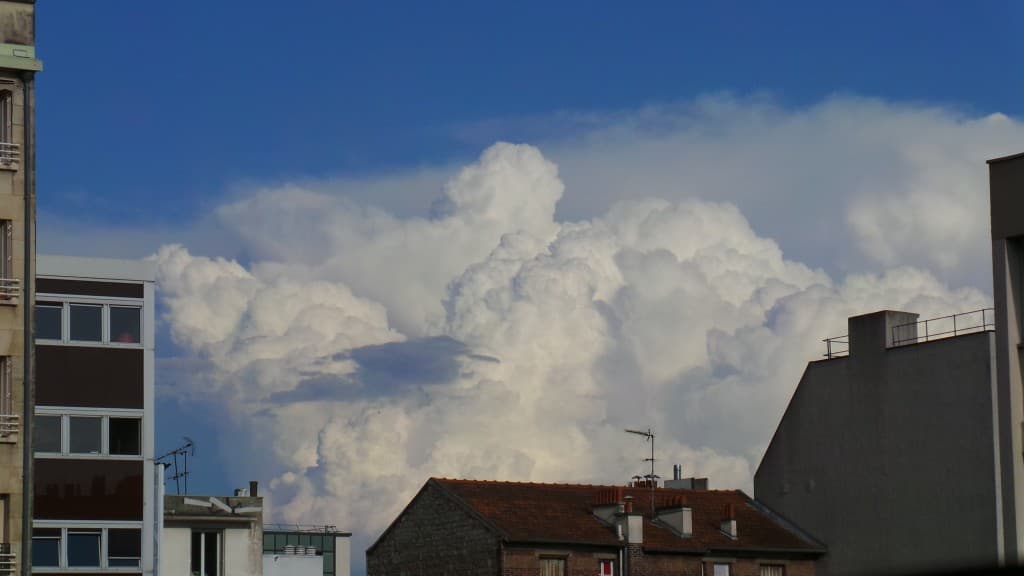 Cumulonimbus après l'orage