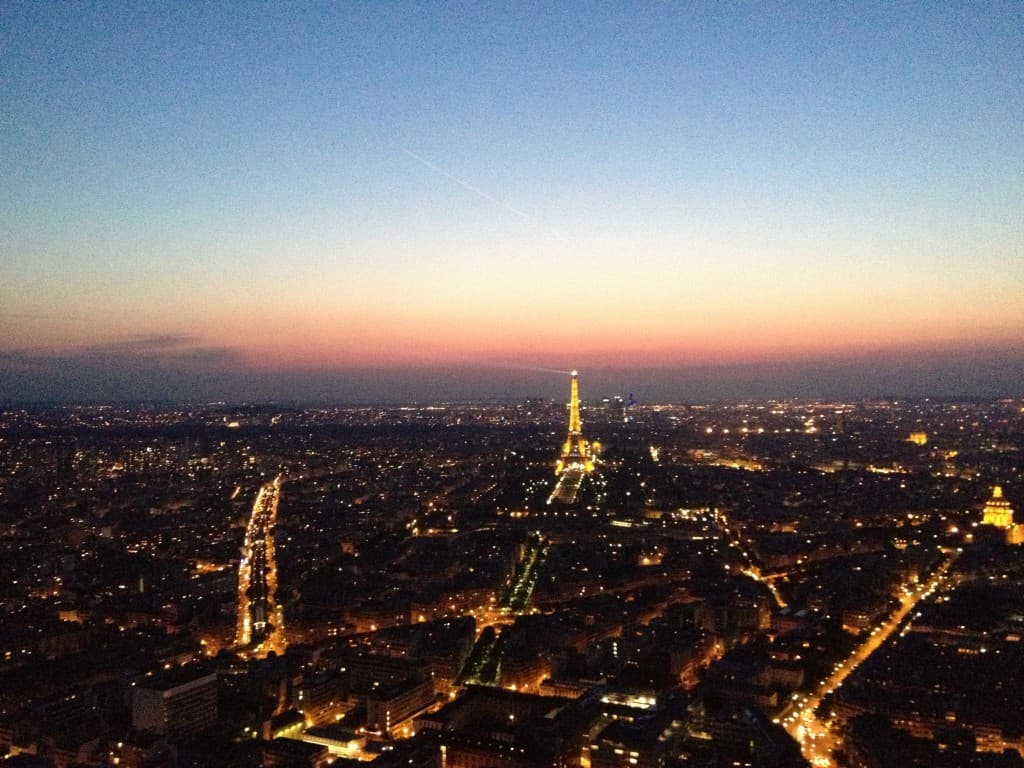 Depuis la Tour Montparnasse 