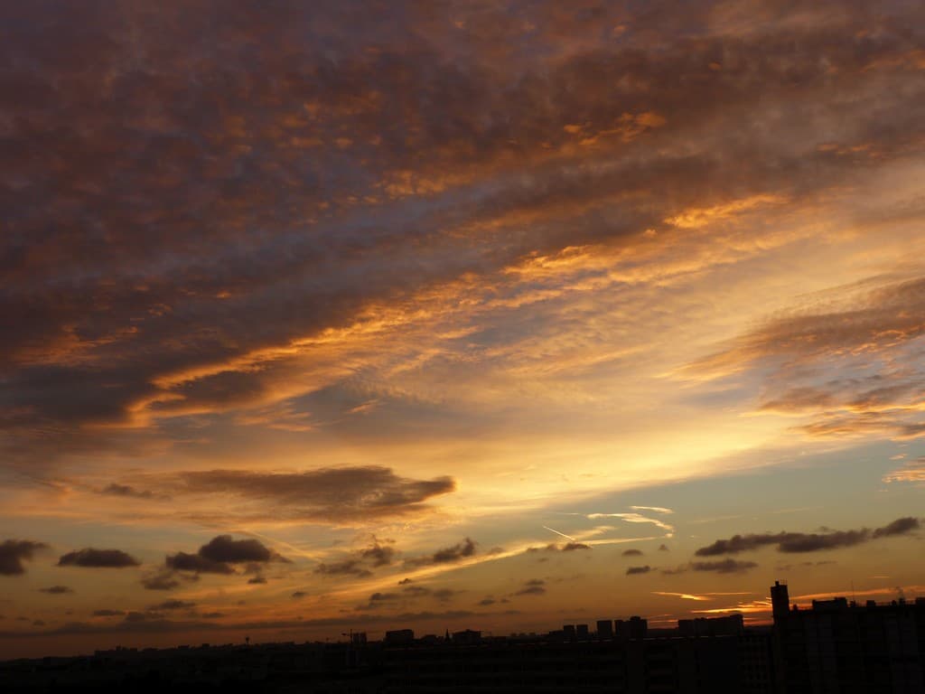 Entre soleil et nuages