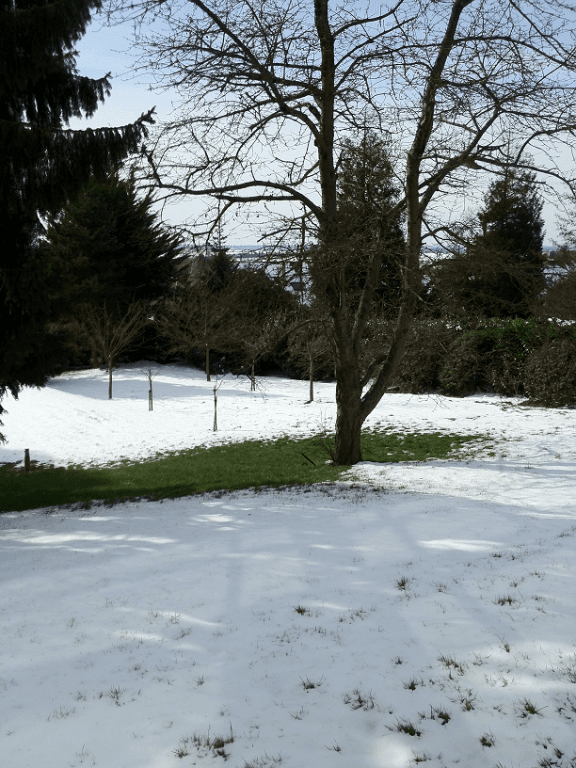 Il reste de la neige cet après midi
