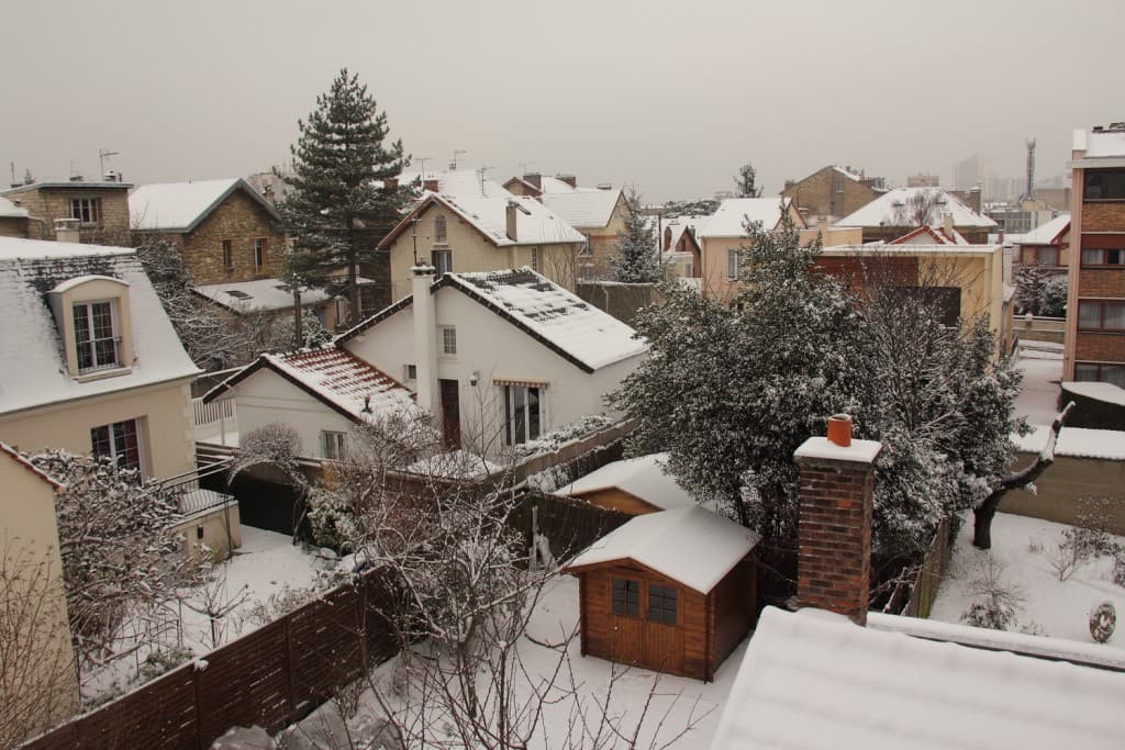 Janvier 2013 1ère offensive neigeuse