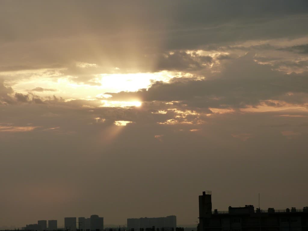justa avant l'orage