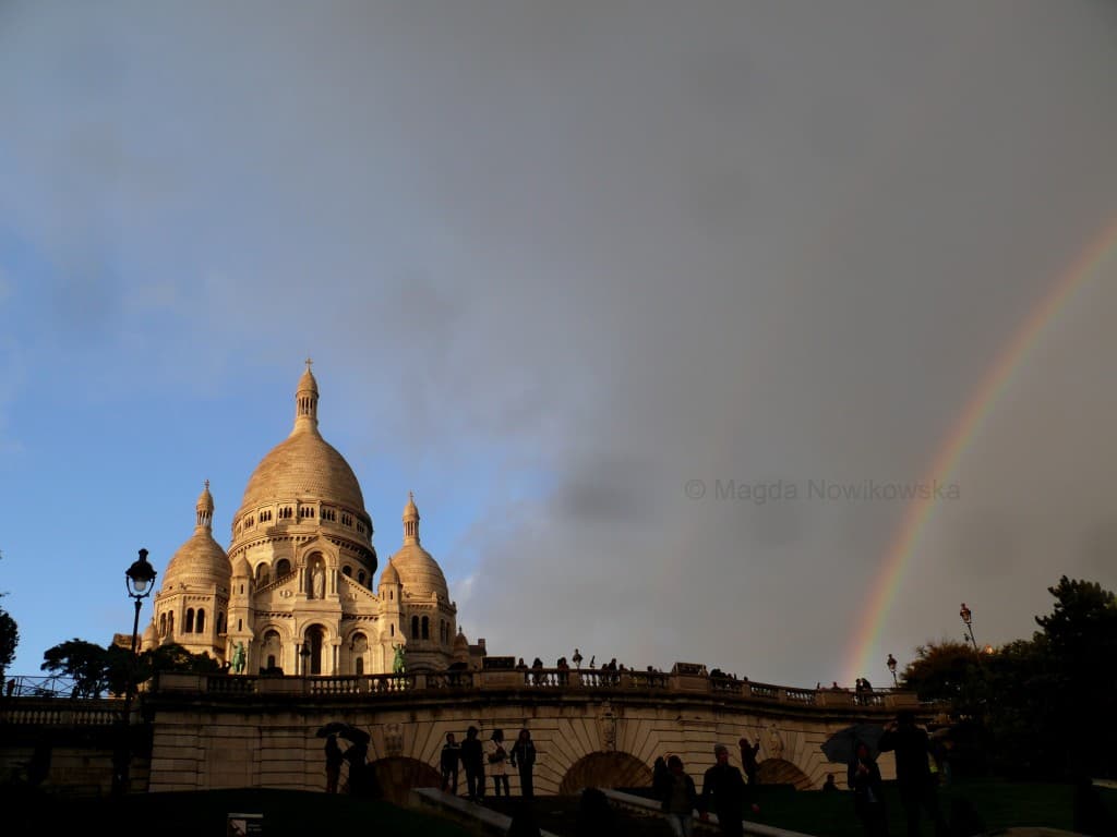 l'arc en ciel a Paris