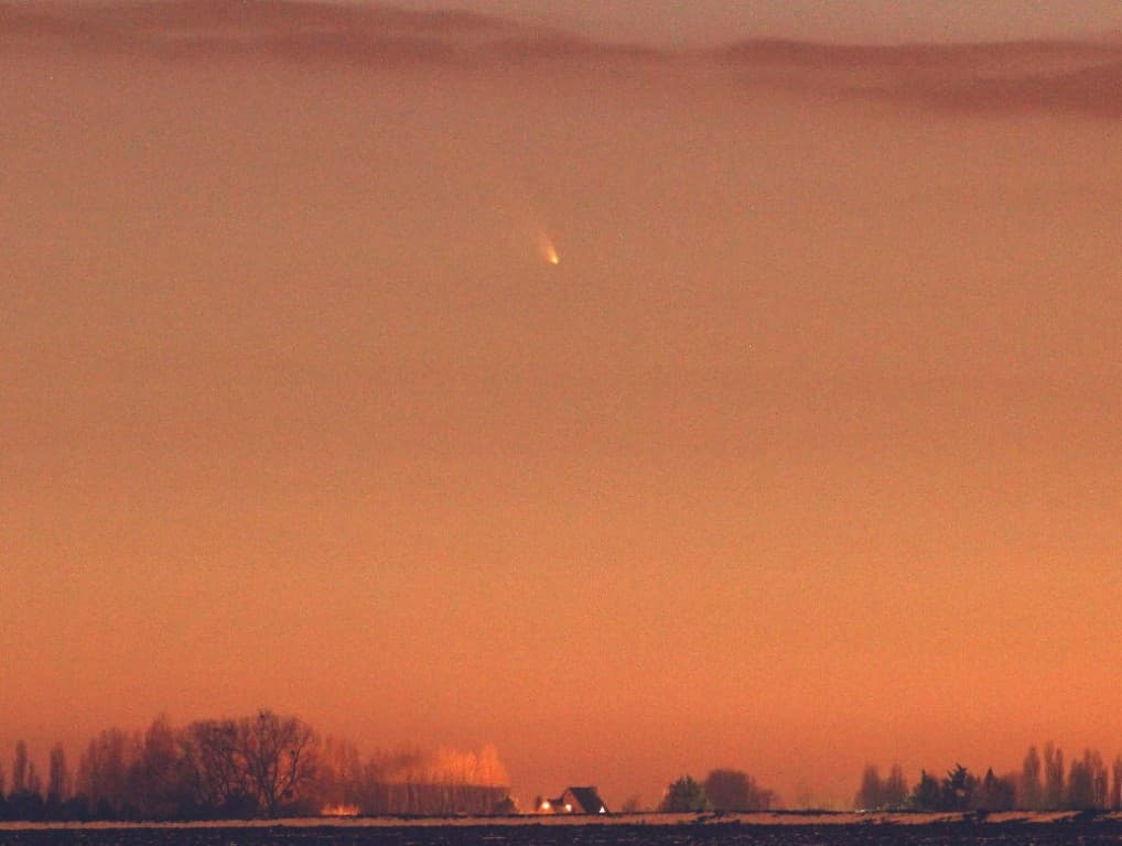 La comète PanSTARRS