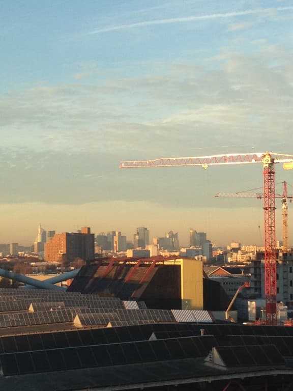 La Défense vue des Docks