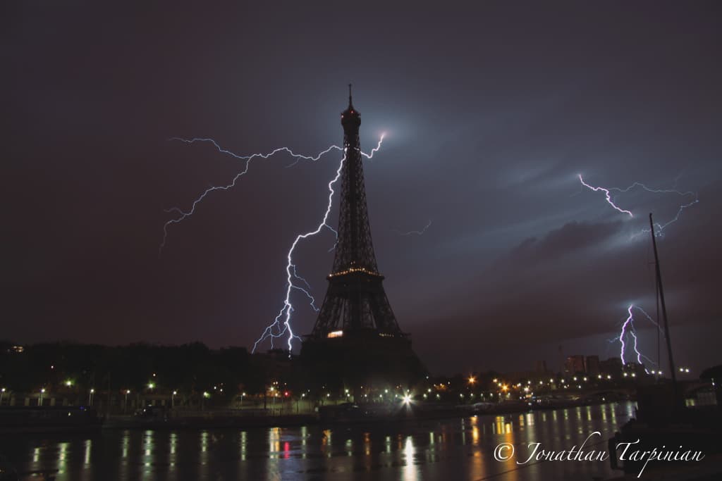 La foudre Eiffel