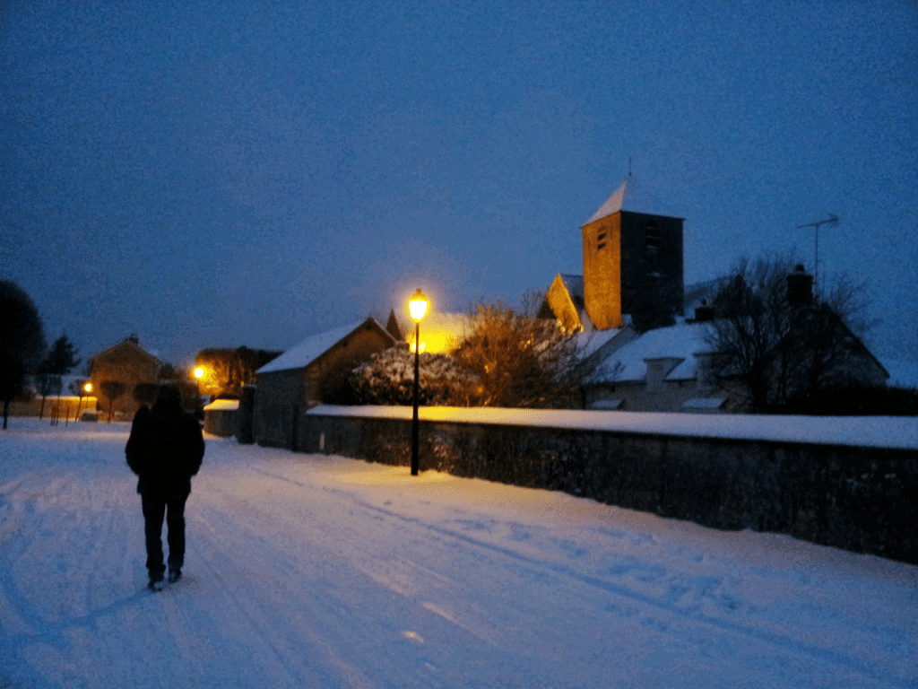 la neige, c'est magique!
