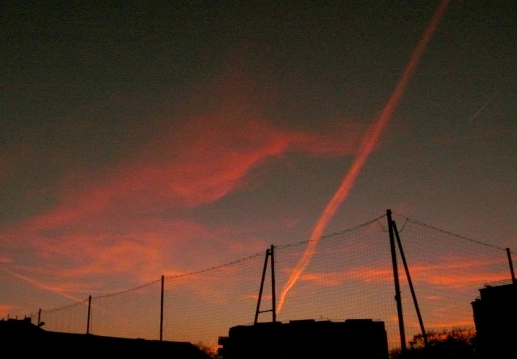 Le ciel Décembre à Saint-Denis