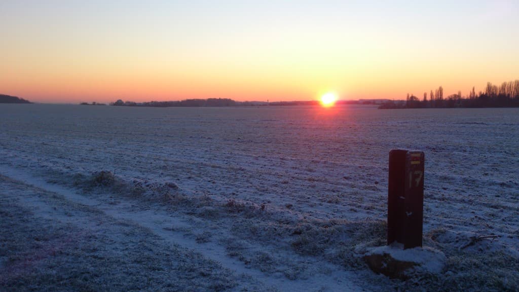 Lever Soleil sur Plateau de Saclay