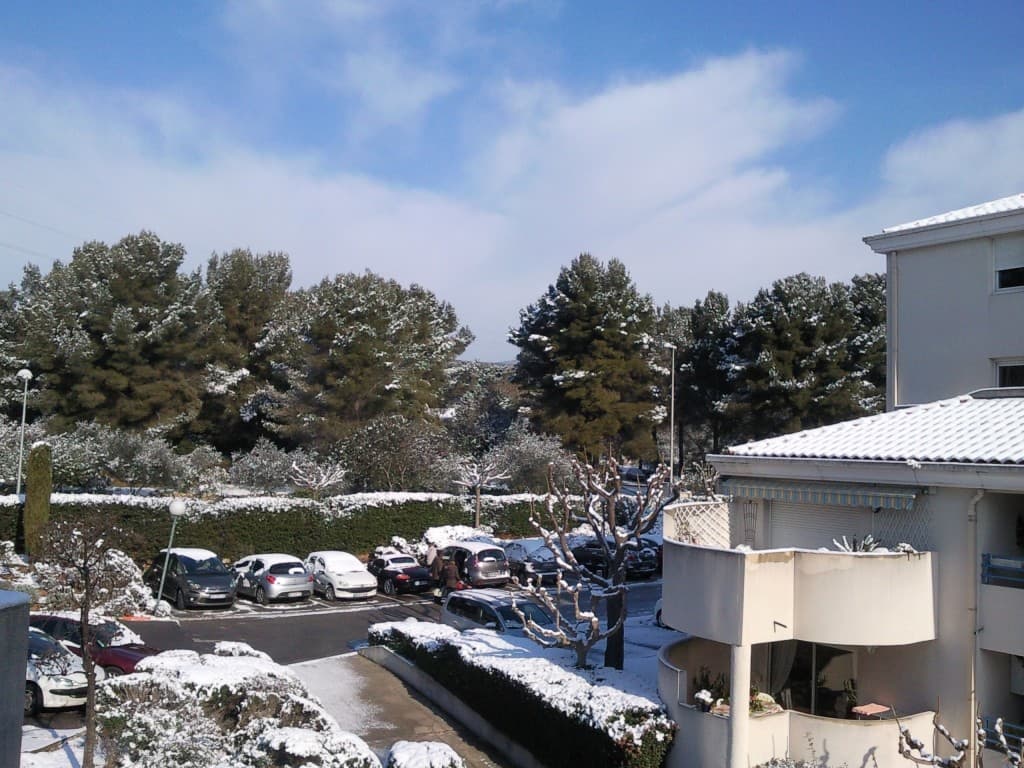 neige à la Ciotat