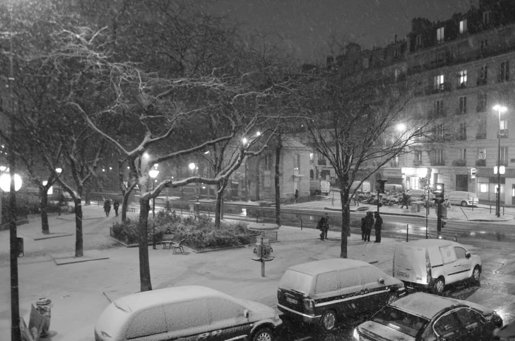 Neige à Paris