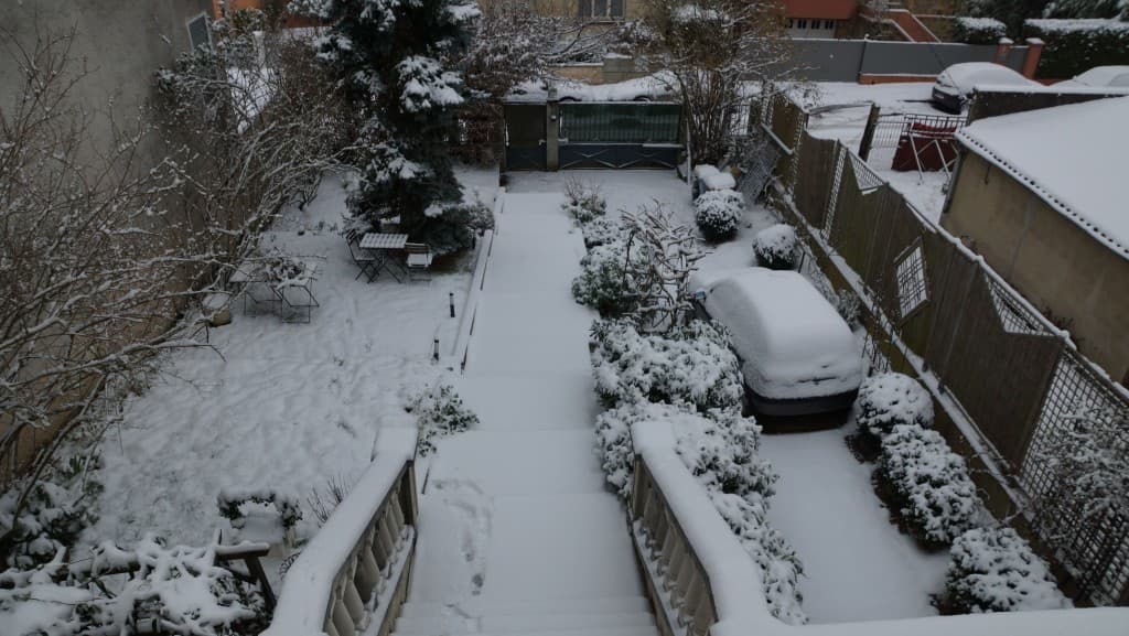 Neige à Sceaux - 92