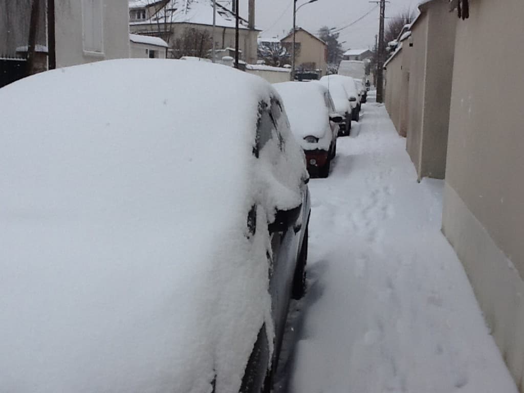 Neige abondante
