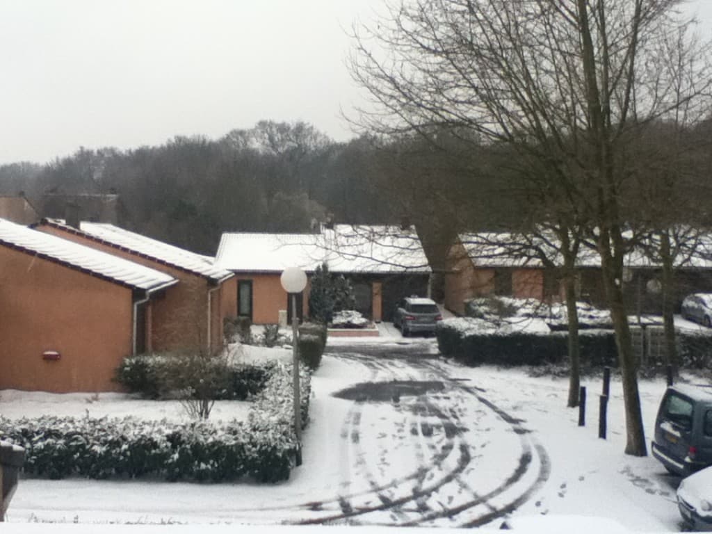 Neige, presque 10 cm