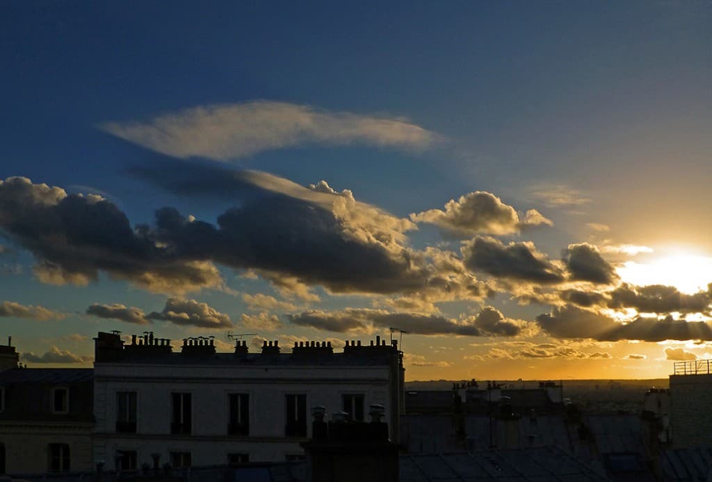Nuages sur mitrons