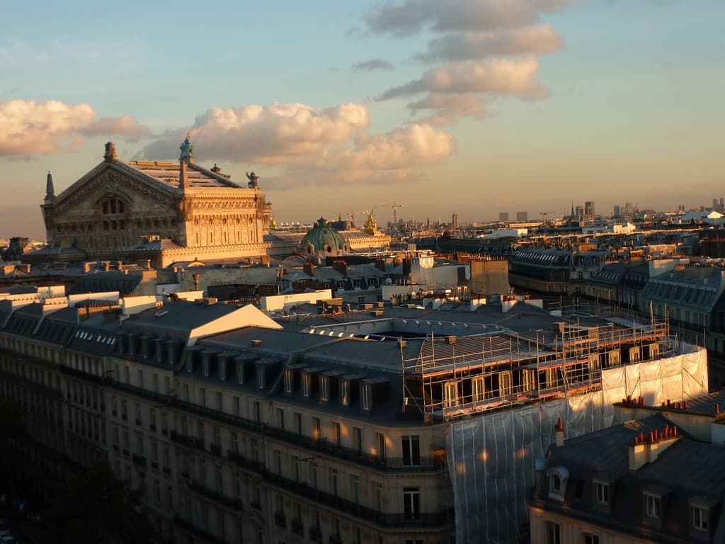 OPERA GARNIER ET TOITS DE PARIS