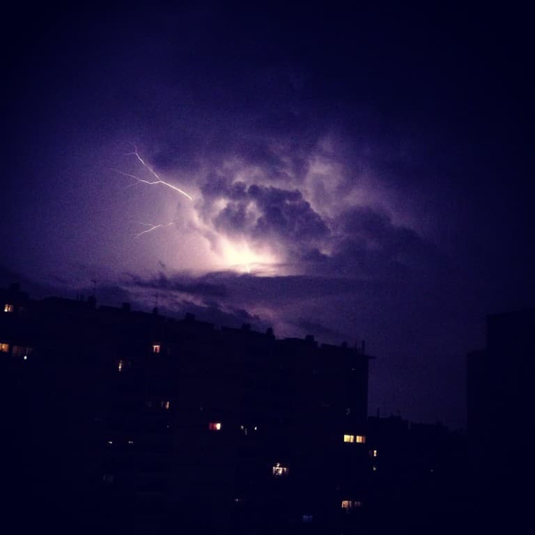 #Orage#23:00#Montrouge#