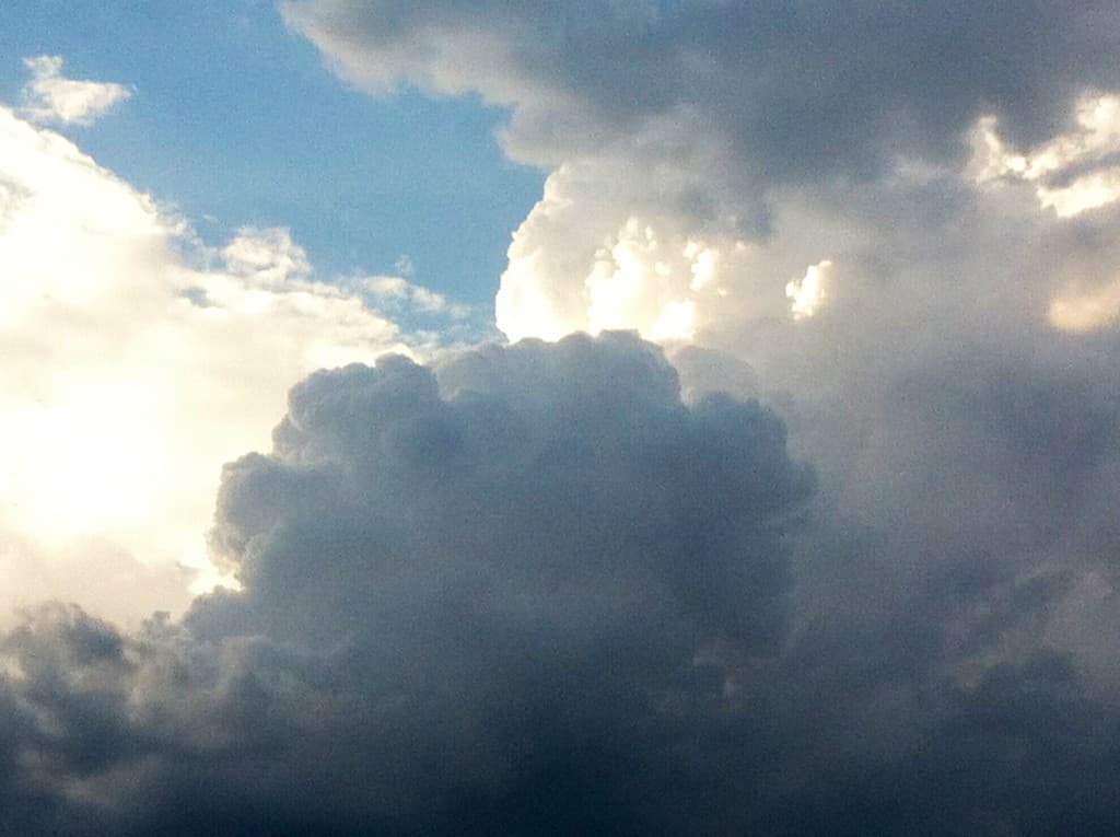 Orage au loin