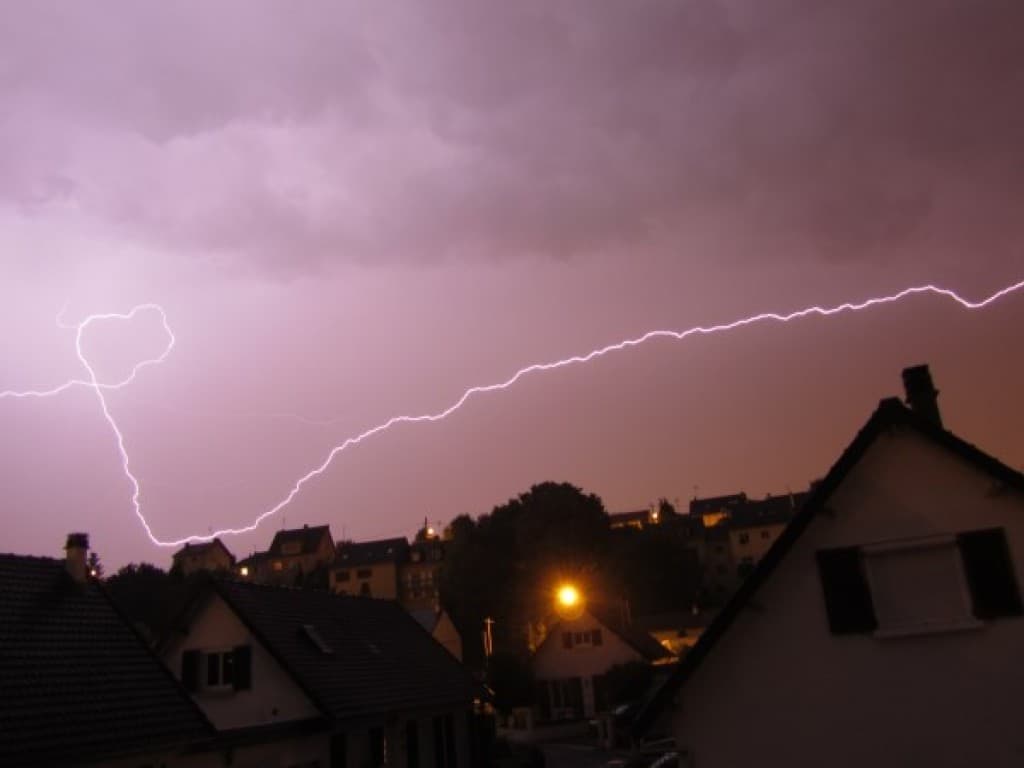 orage d'automne