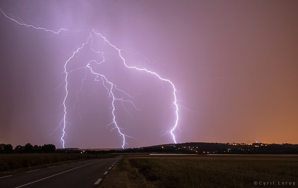 Orage nocturne
