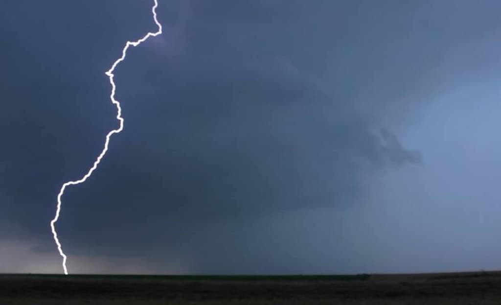 Orage sur les plateaux du Vexin
