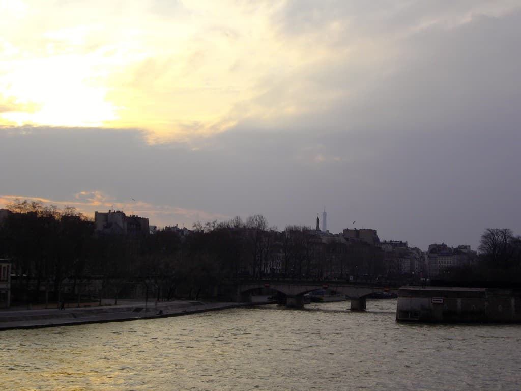 paisible début de soirée