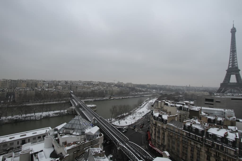 Paris Hiver à Midi