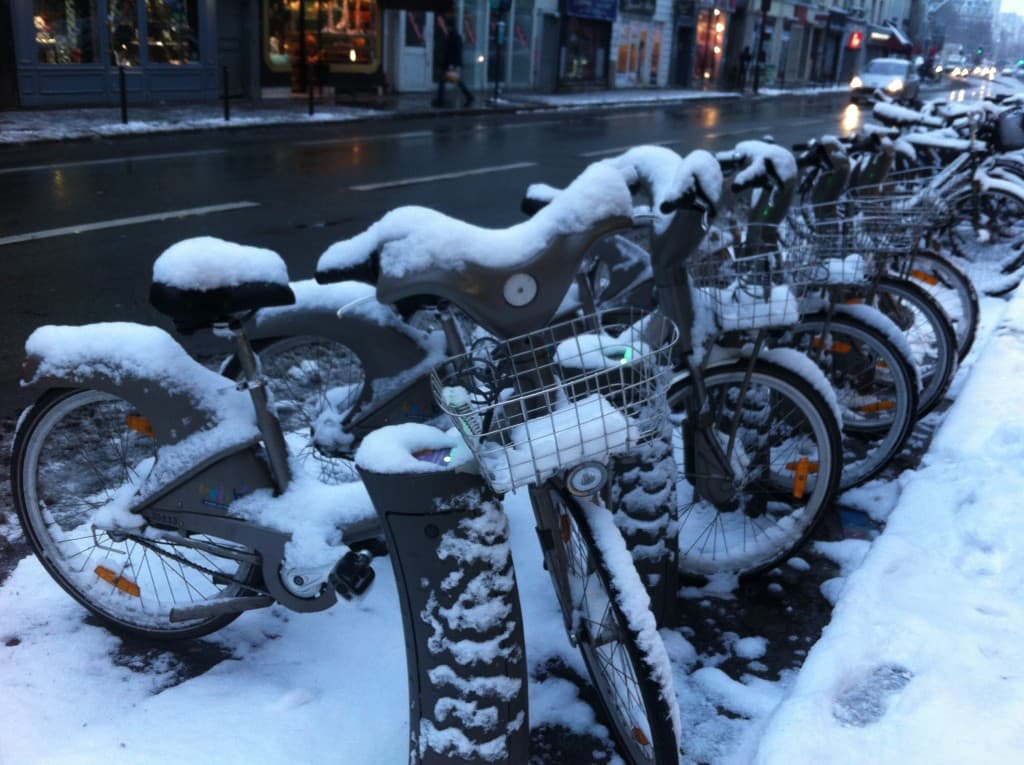 Paris Sous La Neige