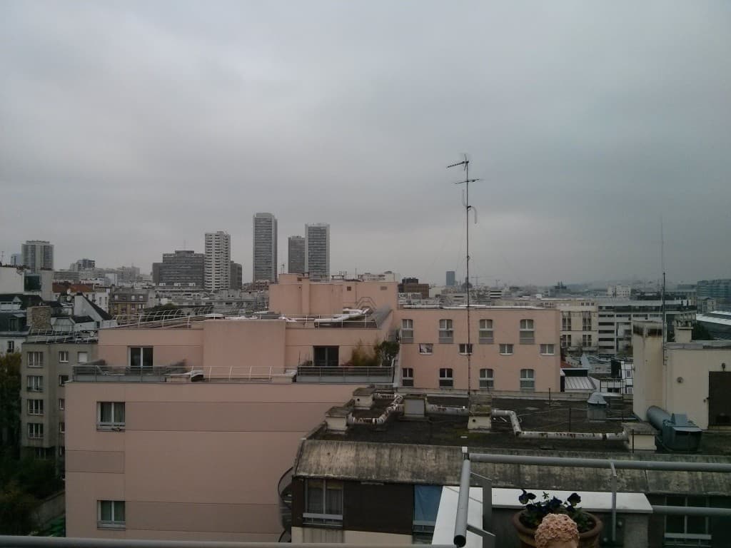 paris vue du 13 eme