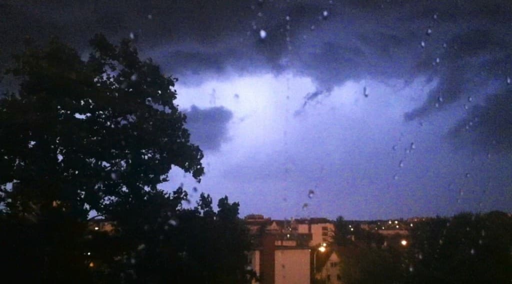 Pendant les orages